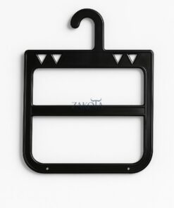 Multi-Tier Retail Display Hanger – Heavy-Duty Plastic Merchandising Hook - Black