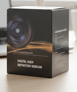 HD USB Webcam for PC & Laptop - Plug and Play Camera for Video Conferencing