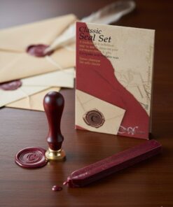 Manuscript Classic Wax Seal Set - Vintage Stamp for Letters & Crafts