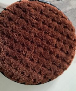 Round Brown Textured Cleaning Sponge - Image 3