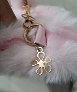 Pink Plush Mini Shoulder Bag - Image 4