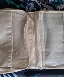 Cream Travel Toiletry Organiser - Image 3