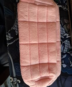 Alternative view of Peach Quilted Zip Pouch