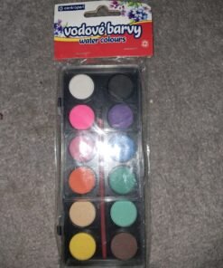 Alternative view of Watercolour Paint Set - 12 Pans with Brush