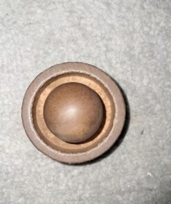 Alternative view of Wooden Sphere with Round Display Base