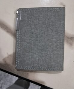 Grey Snap-Fastening Card Wallet - Image 4