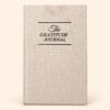 The Gratitude Journal - Cream Textured Cover