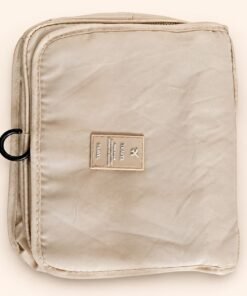 Cream Travel Toiletry Organiser