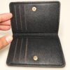 Black Snap-Fastening Card Wallet